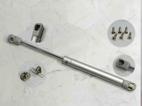BRAZO HIDRAULICO CORTO CABEZAL RECTANG GOMA 100N 13403-R