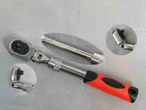 RACHE 1/4" TELESCOPICA FLEXIBLE 20-27CM 12647-P 1