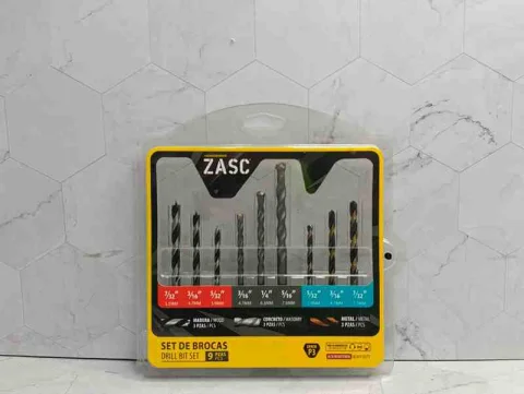 SET BROCAS 9PCS MIXTO ZASC 1