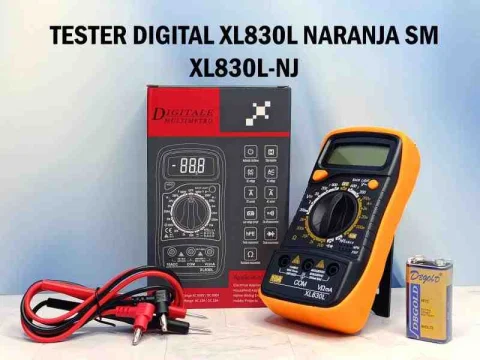 TESTER DIGITAL XL830L NARANJA SM