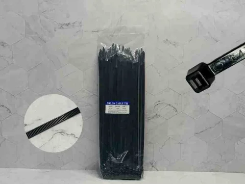 TIRRAJE NYLON 5X300MM NEGRO X100UND 13543-5X300