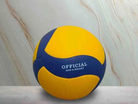 BALON VOLEIBOL OFFICIAL AMARILLO- AZUL 11801