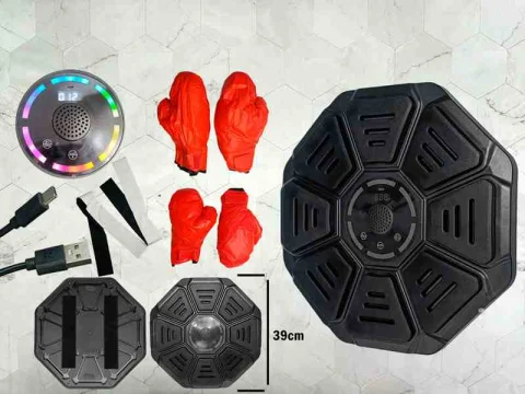 MAQUINA DE BOXEO C/MUSICA 8CARAS 12442