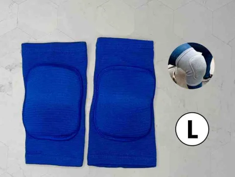 PAR RODILLERA LARGA TALLA L AZUL C/PROTECCION 13250AZ