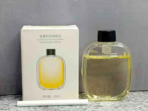 ESENCIA EN ACEITE AMARILLA-SHANGRI-LA 50 ML REPUESTO P/AROMATIZADOR