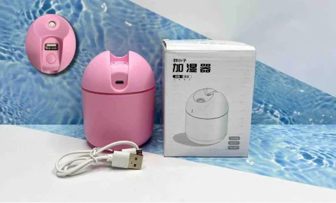 HUMIFICADOR RGB DOMO I ROSADO USB 101738RS