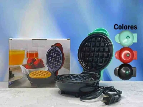 MINI WAFFLE REDONDA 4" 350W 110V 3C 6539REDO 1