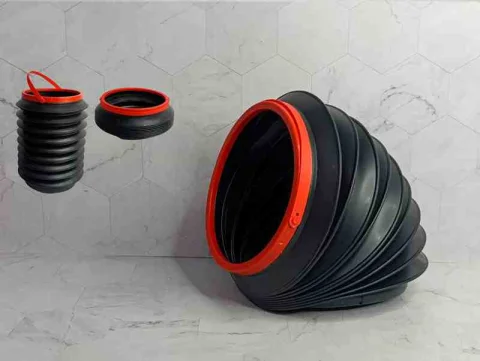 TOBO PLEGABLE NEGRO C/ROJO 13252 1