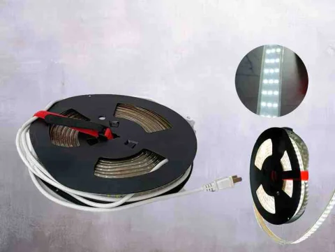 CINTA LED 2835 BLANCO CON DIMER 110V 10207