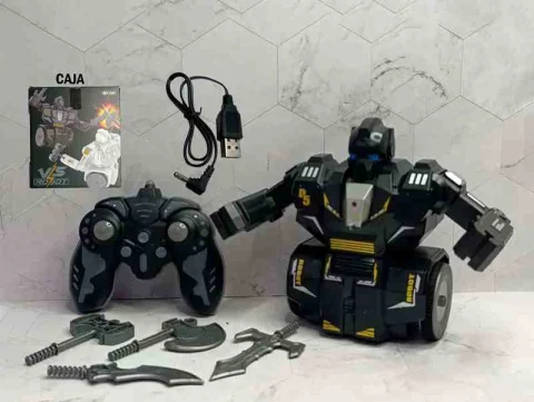 ROBOT DE COMBATE CONTROL NEGRO V5 NO.1203Z 13069N