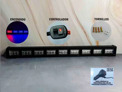 BARRA LED 9SEC CORTO COCTELERA CONFIG 44CM 12850- 9SEC 1