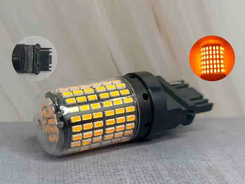 BOMB LED 1C 3156 AMARILLO 144L PLAST 12658AM-3156 1