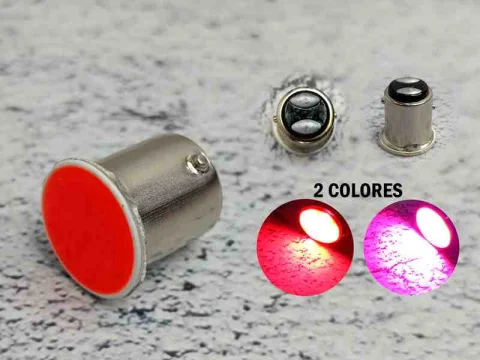 LUCES LED 2C S25 FUCSIA-ROSADO 1157 1174 1
