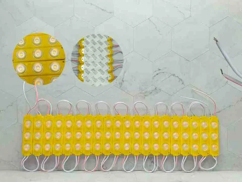 MODULO LED 12V X20 AMARILLO GRANDE 11059AM 1