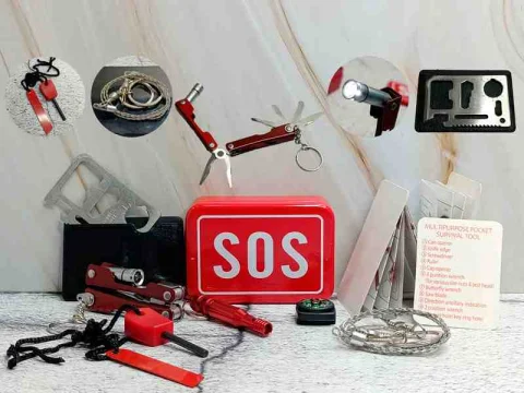 KIT D/SUPERVIVENCIA SOS ROJO 12406