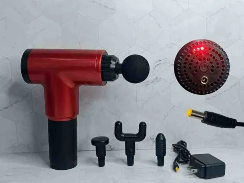 MASAJEADOR ROJO FASCIAL GUN 25W RECAR KH-320R