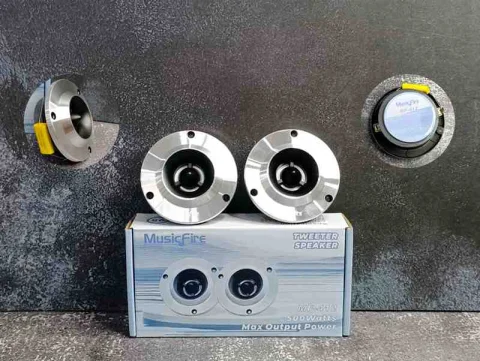 PAR TWEETER 4" ALUMINIO MUSICFIRE 150W MF-412