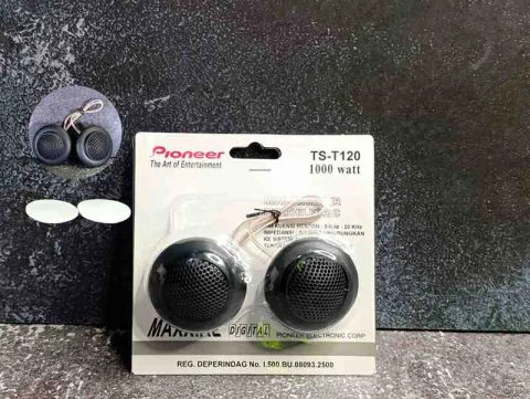 PAR TWEETER PIONEER 55MM 1000W TS-T120