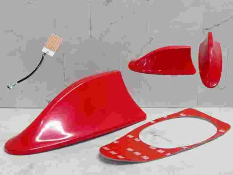 ANTENA ALETA DE TIBURON ROJA FACTURER 13036R 1