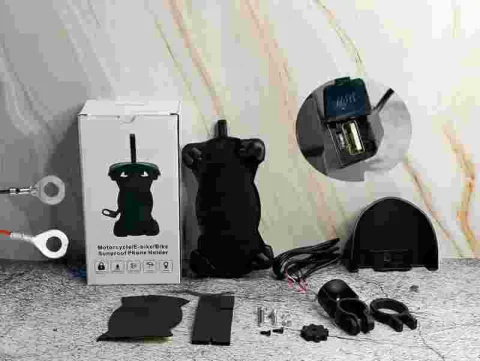 PORTA CELULAR+1USB C/GORRO D/TORNILLO PHONE HOLDER 12787-A 1