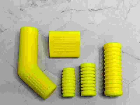 SET GOMAS AMARILLO P/MOTO 5PCS 12042AM 1
