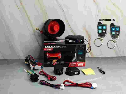 SISTEMA DE ALARMA CARRO TOP-KING BT- APP T361 1