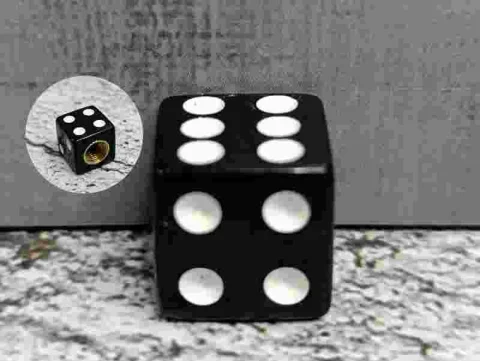 TAPA GUSANILLO DADO NEGRO X1 12545N 1