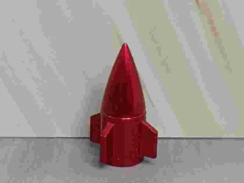 TAPA GUSANILLO ROJO TIPO MINI MISIL 12624R 1