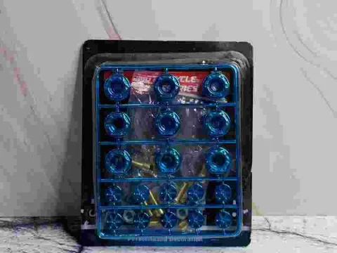 TAPA P/TORNILLO AZUL CELESTE MOTORCYCLE 12155AC 1