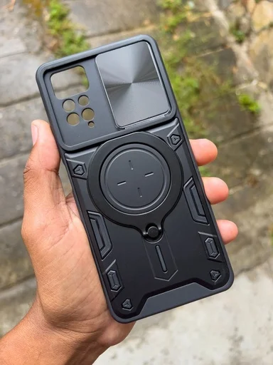 Xiaomi Redmi Note 11 Pro 4G / Note 11 Pro 5G / Note 12 Pro 4G / Forro Anillo Metalico An1 / Negro 1