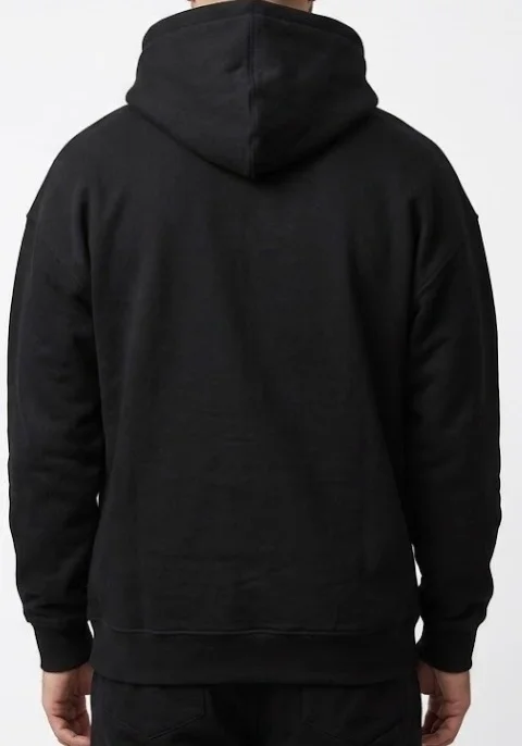 Hoodie con Capucha Flecee Perchado
