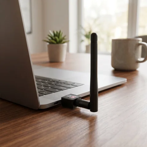 ADAPTADOR WI FI A USB ANTENA 1