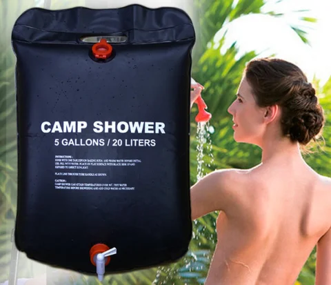 BOLSA DE AGUA 20L CON DUCHA