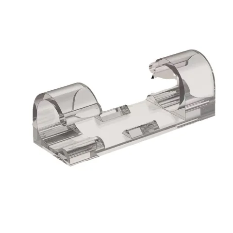 CLIP ORGANIZADOR DE CABLE TRASNPARENTE PACK X20 1