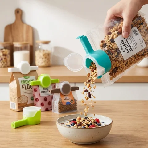 CLIP SELLADOR DE ALIMENTOS PACK X4 1