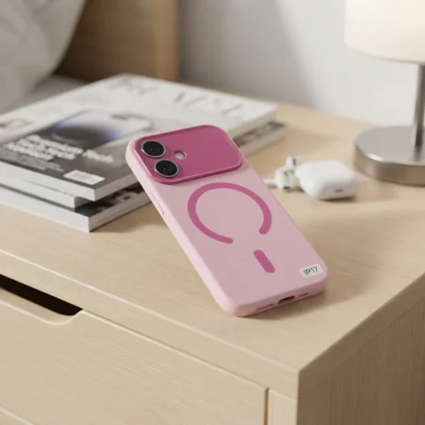 FORRO IPHONE 17 PRO MAX YEJUN ROSADO