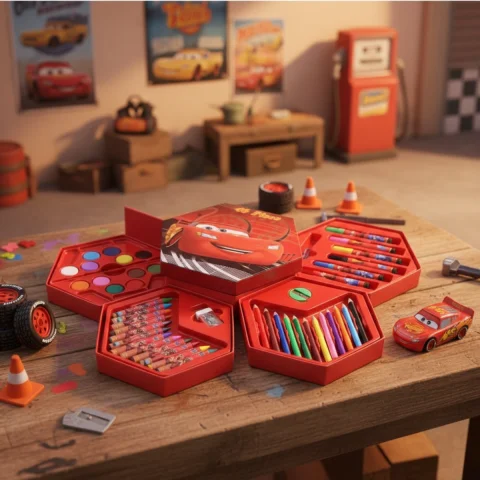 KIT DE ARTES NIÑO CARS