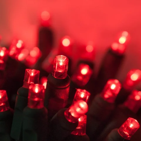 LUCES NAVIDAD 4M ROJO