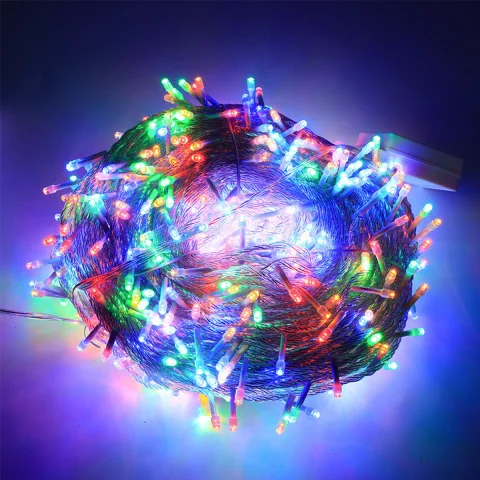 LUCES NAVIDAD 9M RGB CV