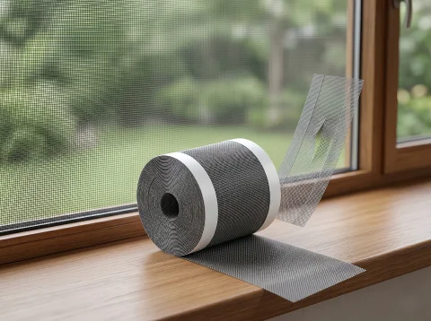 MALLA AUTOAHDESIVA ANTIBICHOS 7CM X 10 MTS