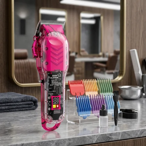 MAQUINA WAIKIL 6060 FUCSIA TRANSPARENTE