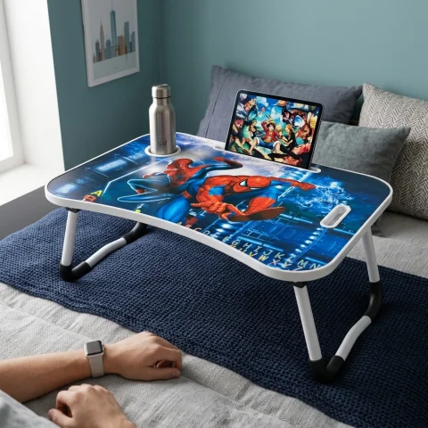 MESA DE CAMA PARA LAPTO SPIDERMAN