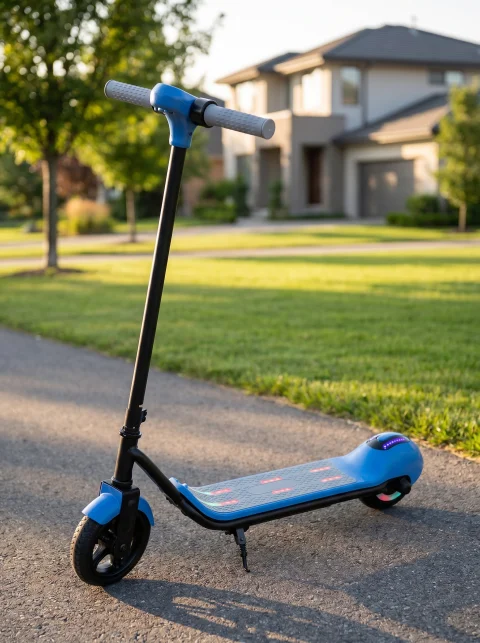 MINI MONOPATIN AZUL ELECTRICO