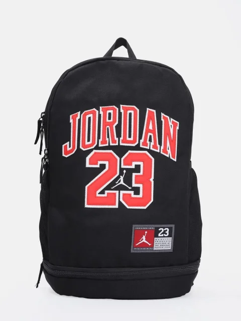 MORRAL NEGRO ROJO JORDAN 3715