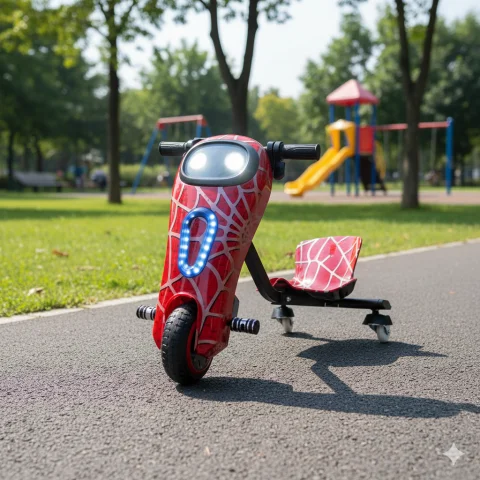MOTOPATINETA ELECTRICA PLUS 36W SPIDERMAN