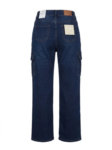 Pantalon Jean Canela Claro Con bolsillos