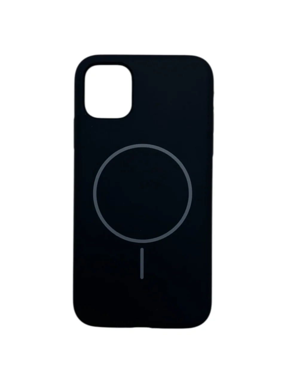 Silicon Case Magsafe Negro Iphone 11