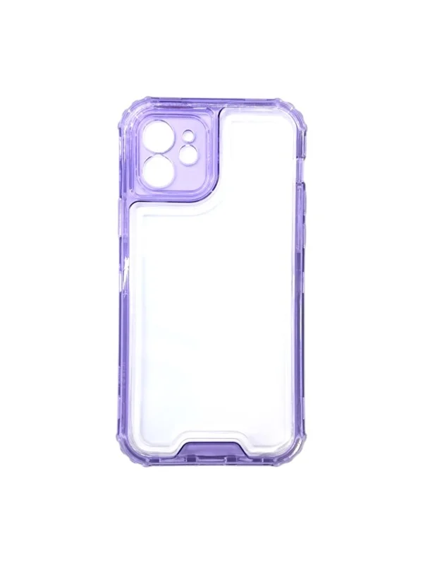 Case 360 con Bordes Morados Iphone 11