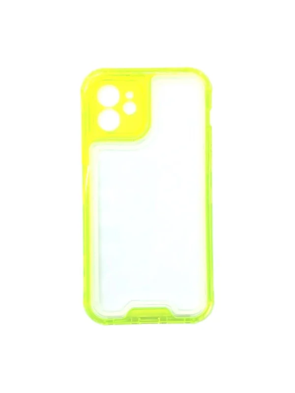Case 360 con Bordes Amarillo Fluorescente Iphone 11