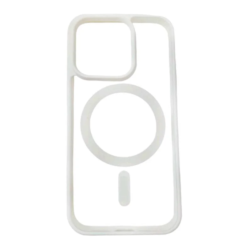 Forro MagSafe De Bordes Blanco iPhone 11